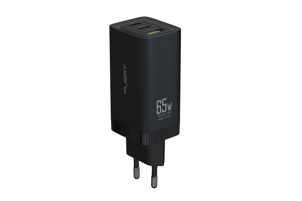 Pusat GaN PD Fast Wall Charger 65W
